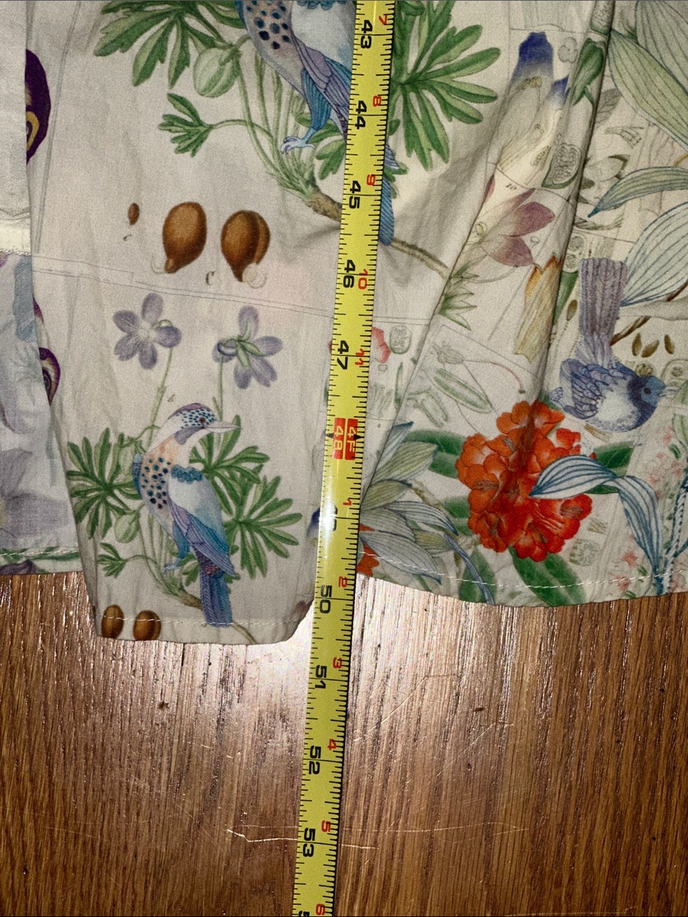 Anthropologie Katerina Button-Front Dress Floral Butterfly Print EUC small - Picture 13 of 16